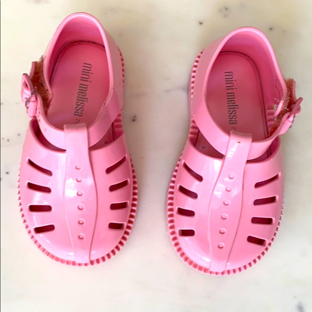 Pink Mini Melissa Sandals